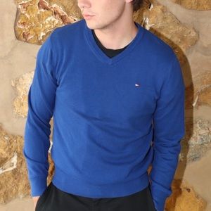 Blue Tommy Hilfiger Sweater